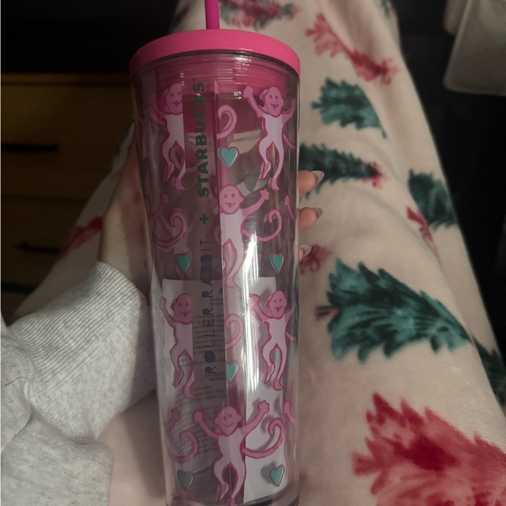 Roller Rabbit x Starbucks Tumbler